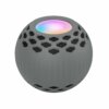 Kép 1/7 - Bakeey Mini Vezetéknélküli Szilikon Hordozható Bluetooth HomePod Hangszóró - Fekete