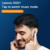 Kép 7/10 - Lenovo XG01 TWS bluetooth 5.0 Vezetéknélküli Hordozható Sport Fülhallgató Töltő Tokkal - Fekete