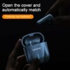 Kép 10/10 - Lenovo XG01 TWS bluetooth 5.0 Vezetéknélküli Hordozható Sport Fülhallgató Töltő Tokkal - Fekete