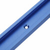 Kép 3/8 - Kék 100-1200mm T-nyílású gérvágó pálya Jig befogó sablon 30x12.8mm Asztalfűrészhez Faipari szerszám - 200mm