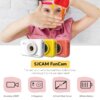 Kép 2/11 - EU ECO Raktár - SJCAM FunCam 1080P Nagy Felbontású Hordozható Akció Kamera Gyerekeknek 12 megapixeles 2,0 hüvelykes LCD kijelzővel - Piros