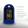 Kép 8/20 - Csukló vérnyomásmérő + érintésmentes infravörös hőmérő + ujjhegyes kapcsos pulzoximéter - Fehér