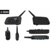 Kép 4/10 - EU ECO Raktár - EJEAS V6 Pro Sisakra Erősíthető Vezetéknélküli Bluetooth Kihangosító Headset - Fekete