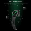 Kép 5/20 - Q25 Smart Sports Watch 1.7'' TFT Érintőkijelzővel Rendelkező Vezetéknélküli Sporttevékenységmérő Okosóra - Fekete