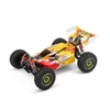 Kép 3/10 - EU ECO Raktár - WLtoys XKS 144010 2.4GHz 4WD Vezetéknélküli Off-Road Távirányítható RC Autó 75KM/H Végsebességgel - Sárga