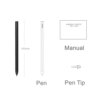 Kép 10/14 - Eredeti Xiaomi Stylus Pen Mi Pad 5-höz - Fekete