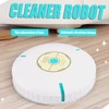 Kép 2/9 - Cleaner Robot otthoni automata tisztítógép Intelligens vákuum mini padlótisztító eszköz - Fekete