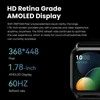 Kép 4/20 - Haylou RS4 Plus 1.78 hüvelykes Retina AMOLED kijelzővel rendelkező vezetéknélküli okosóra - Arany, mágneses szíj