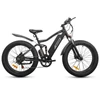 Kép 15/16 - EU ECO Raktár - BEZIOR XF900 Elektromos E-Bike Kerékpár 48V 500W Motorral 12.5AH Akkumulátorral 45km/h Maximális Sebességgel - Fekete