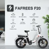 Kép 2/18 - EU ECO Raktár - FAFREES F20 36V 250W 15AH Motorral Rendelkező Elektromos Kerékpár 25km/h Sebességgel - Fekete