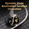 Kép 2/20 - QKZ ZXD Dynamic Drive Vezetékes HIFI Bass Earbud Sport Zajcsökkentéssel Rendelkező Fülhallgató - Fekete