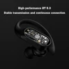 Kép 13/17 - Lenovo Thinkplus LP75 Earphone HiFi True Wireless Sztereó Vezetéknélküli Sport Fülhallgató - Fekete