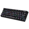 Kép 8/10 - EU ECO Raktár - MOTOSPEED CK62 BT3.0 Mechanikus Gamer Billentyűzet RGB Háttérvilágítással - Fekete