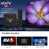 Kép 7/18 - EU ECO Raktár - MXV Smart TV Box Android 11.0 2.4G/5G WiFi Amlogic S905W2 Quad Core H.265 TV Box 16GB RAM - Fekete