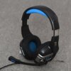 Kép 9/20 - EU ECO Raktár - Professzionális Gamer fejhallgató sztereó zajszűrő mikrofonnal - Kék