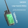 Kép 3/13 - EU ECO Raktár - Lenovo N01 Walkie Talkie 16 csatornás professzionális FM adó-vevő újratölthető kézi kétirányú rádió - Fekete