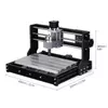 Kép 6/15 - CNC3018 PRO DIY CNC router készlet mini gravírozógép GRBL Control 3 tengelyes ER11 befogópatronnal XYZ - Változat 4