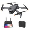 Kép 1/12 - P8 4K Dual kamerás drón 4 oldalas akadályelkerülő útponttal, repülési kézmozdulatokkal vezérlő tárolótáska csomag - Fekete