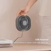 Kép 7/9 - USB mini asztali ventilátor 360°-ban forgatható, csendes, 3 sebességes vezérlés otthoni irodai kollégiumi használatra - Sötét kék