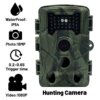 Kép 7/17 - PR1000 16MP 1080P többfunkciós kültéri vadászat állatfigyelő kamera (elem nélkül) - Fekete