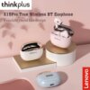 Kép 15/17 - Thinkplus X15 Pro Wirelesss Vezetéknélküli Bluetooth Fülhallgató Töltő Tokkal - Rózsaszín