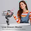 Kép 5/12 - EU ECO Raktár - ZHIYUN Smooth 5 Kézi 3Tengelyes Mobiltelefon Stabilizátor Gimball - Fekete