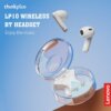 Kép 3/18 - Thinkplus LP10 Vezetéknélküli Hordozható Bluetooth Fülhallgató Töltő Tokkal - Fehér