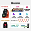 Kép 20/20 - EU ECO Raktár - Xiaomi MI Band 6 Vezetéknélküli Sporttevékenységmérő Okosóra 1.56’’ AMOLED BT5.0 - Fekete