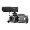 Kép 2/12 - 4K digitális videokamera 3,0 hüvelykes IPS érintőképernyős WiFi kamera DV-felvevő 56MP 18X digitális zoom