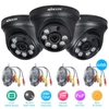 Kép 13/13 - KKmoon 4*720P AHD Dome IR CCTV kamera + 4*60 láb megfigyelő kábel támogatás IR-CUT Night Vision 6db tömb infra lámpák 1/2.8'' CMOS