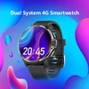 Kép 3/20 - DM30 4G sport okosóra WiFi GPS BT Android 9.1 támogatás Nano SIM kártya kettős 5 MP kamera pulzusmérő arcfelismerés - Fekete - 16GB