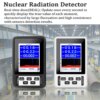 Kép 9/12 - Hordozható nukleáris sugárzás detektor Geiger számláló röntgensugarak γ-sugarak β-sugarak észlelő eszköz - Fekete