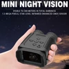 Kép 7/13 - 1080P mini éjszakai távcső 4X digitális zoom IP54 vízálló 300 m teljes sötét látótávolság vadászatra, csónakázásra, utazásra