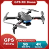 Kép 10/20 - LSRC S7S GPS 5G Wifi FPV 4K kamera RC Drone 3 tengelyes gimbal kefe nélküli motoros quadkopter tárolótáskával - 1 akkumulátor