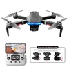 Kép 10/20 - LSRC S7S GPS 5G Wifi FPV 4K kamera RC Drone 3 tengelyes gimbal kefe nélküli motoros quadkopter tárolótáskával - 2 akkumulátor