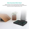 Kép 13/20 - LANQ PC Dock Hub W-IFI Boosterrel/ Biológiai ujjlenyomat-zárral/ BT csatlakozás Real Sound/ 2 * USB töltőport/ 2 * C típusú töltőport - USB flash-el