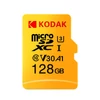 Kép 1/10 - Kodak Micro U3 A1 V30 memóriakártya 100 MB/s olvasási sebesség 4K videofelvétel - 128 GB