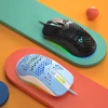 Kép 8/10 - iBlancod GM01 USB Vezetékes Gamer Egér RGB Háttérvilágítással Állítható DPI Értékkel - Fekete