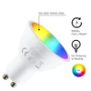 Kép 3/20 - WiFi intelligens GU10 LED izzó 5W 90-265V 2800K-6200K+RGB APP távirányítóval tompítható, Alexa Google Home kompatibilis - 3 db