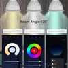 Kép 7/20 - WiFi intelligens GU10 LED izzó 5W 90-265V 2800K-6200K+RGB APP távirányítóval tompítható, Alexa Google Home kompatibilis - 3 db