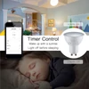 Kép 8/20 - WiFi intelligens GU10 LED izzó 5W 90-265V 2800K-6200K+RGB APP távirányítóval tompítható, Alexa Google Home kompatibilis - 3 db