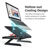 Kép 7/14 - OImaster csúszásgátló összecsukható laptop hűtőállvány konzol levehető hűtőventilátor