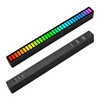 Kép 4/14 - RGB hangvezérlés ritmusfények 32 LED 18 színű hangspektrum mód 5 sebességfokozat 4 fényerő TYPE-C USB - Fekete