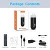 Kép 3/16 - X98 S500 Android 11.0 Smart TV Stick UHD 4K médialejátszó Amlogic S905Y4 TV Dongle 2.4G/5G WiFi HDR10 H.265 VP9 dekódolás - 2GB+16GB