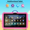 Kép 4/11 - Q8 7 hüvelykes Kids Tablet IPS képernyő 1024*600 Felbontás 2GB+16GB Android 6.0 támogatás WiFi/BT - Piros