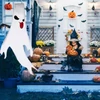 Kép 8/8 - Halloween szellem dekoratív szélzsák