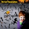 Kép 8/8 - DIY Halloween 3D ablakdíszek Levehető ijesztő, kísérteties denevér falmatricák