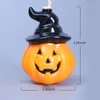 Kép 4/11 - Halloween tök alakú 10 LED-es tündérfény függőlámpa elemmel