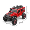 Kép 3/20 - WLtoys 104311 RC terepjáró lánctalpas autó 2.4G 1/10 4WD Jeep SUV