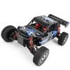 Kép 4/20 - Wltoys 124018 1/12 2,4 GHz 60 km/h terepjáró drift autó RTR 4WD alumíniumötvözet alvázzal, cinkötvözet hajtóművel - 1 akkumulátor